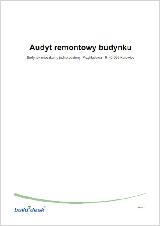 Audyt remontowy