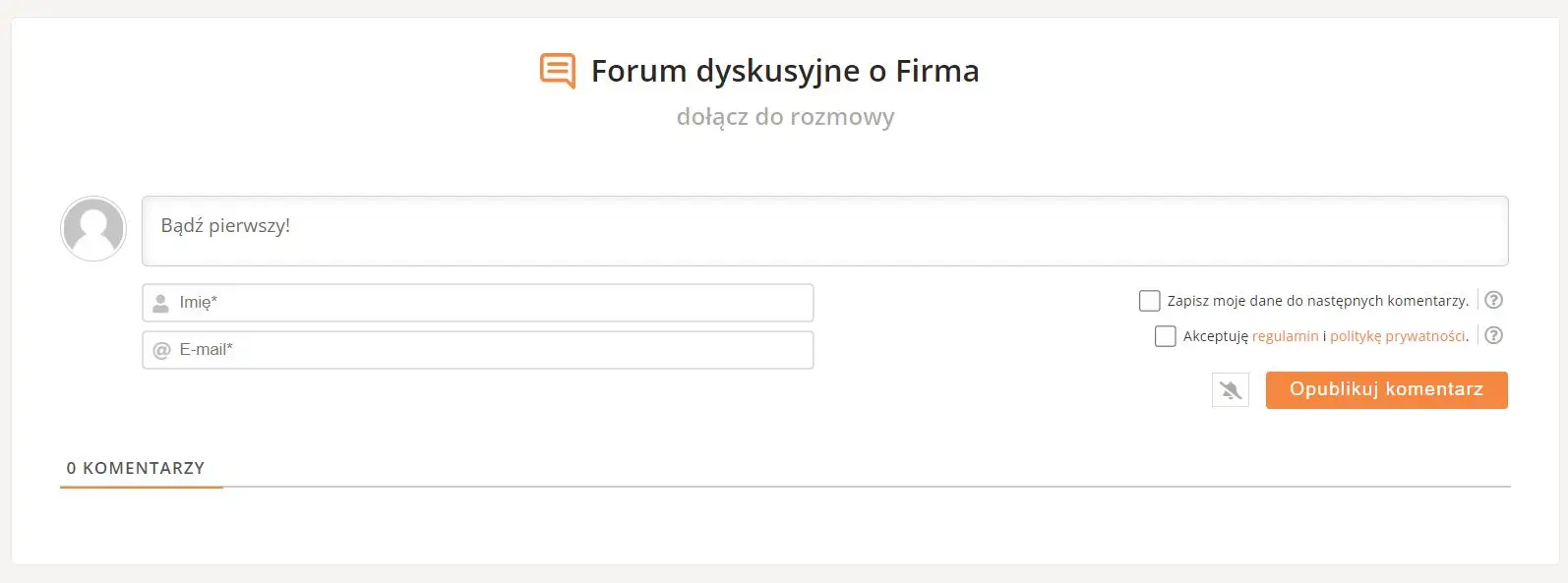 Komentarze na forum dyskusyjnym w enerad.pl
