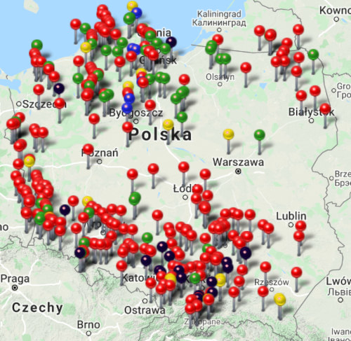 koncentracja małych elektrowni wodnych w Polsce