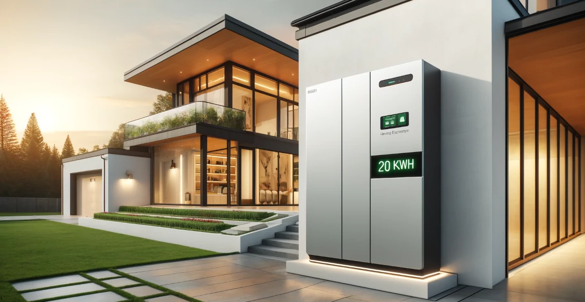 magazyn energii 20 kWh na domu jednorodzinnym