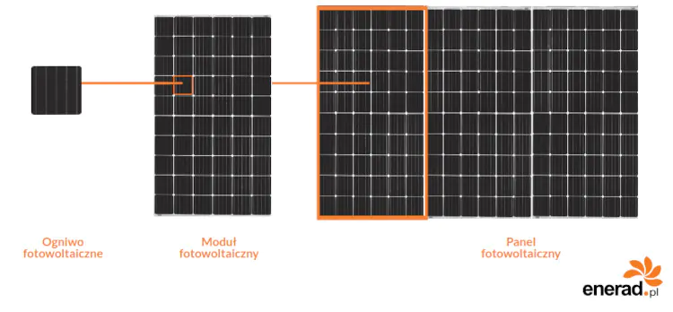 Jak jest zbudowany panel fotowoltaiczny? Ogniwo, moduł, panel