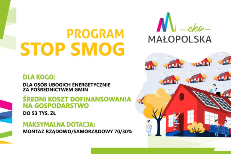 Program Stop Smog - małopolskie