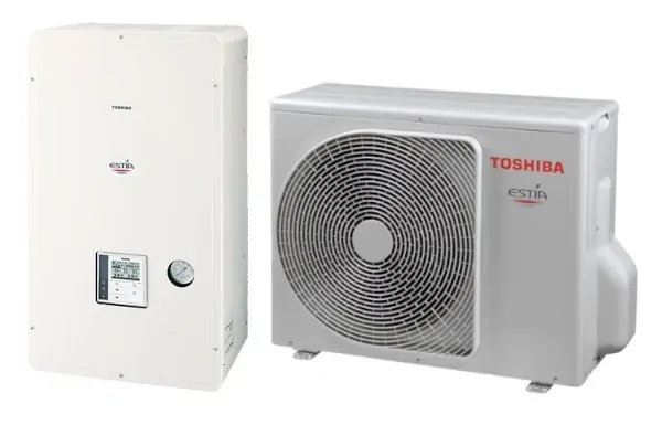 Toshiba ESTIA SPLIT R32 WM 4 kW HWT-401HW-E+HWT-601XWHM3W-E